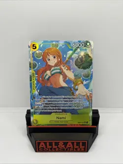 One Piece Card Game Nami SR Alt Art EB03-053 English NM Heroines Edition - Image 1