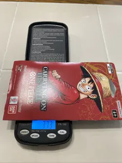One Piece OP-13 CARRYING ON HIS WILL Sleeved Booster Pack - Heavy - 37.3g 🔥 - Image 1