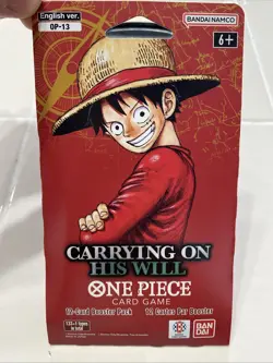 One Piece OP-13 CARRYING ON HIS WILL Sleeved Booster Pack - Heavy - 37.3g 🔥 - Image 3