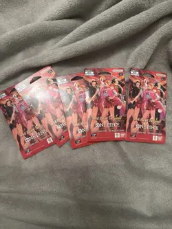 One Piece EB-03 Extra Booster Heroine Edition x5 Sleeved Packs EN - Image 1