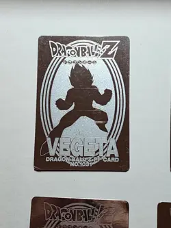 Dragon Ball Z Part24 PP Card Silver Japan Goku Gohan Goten Vegeta Trunks Piccolo - Image 3
