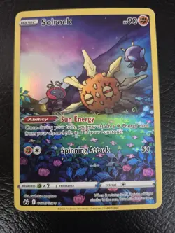 Toxtricity Holo Full Art Ultra Rare Card GG09/GG70 Solrock Pokemon Crown Zenith - Image 5