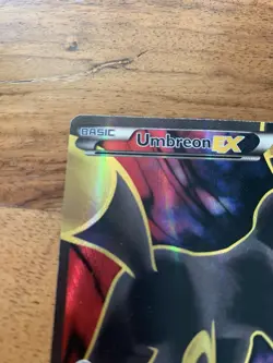 Pokemon Card Tcg Umbreon Ex 119/124 Fates Collide Full Art Rare Holo - Image 3