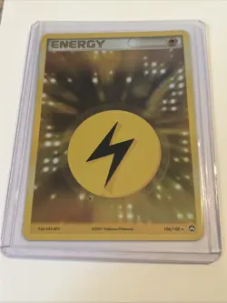 Pokemon Card - Lightning Energy - 106/108 - EX Power Keepers - 2007 - Image 1