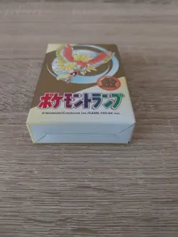 1999 Japanese Pokemon Poker Playing Cards Deck Sealed Gold Ho-Oh Set - Image 5