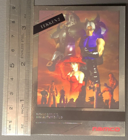 Tekken 2 Special 3 of 9 Namco Card Epoch 1998 Japanese - Image 2