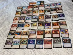 MTG Lot of 50 Instant Cards-(MULTI COLOR ONLY) Make your Mark/Square Up/Steam Au - Image 1