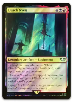 Drach'Nyen (Surge Foil) #117 (NM) Warhammer 40,000 40K Magic MTG - Image 1