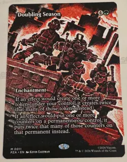 Doubling Season (Borderless) Teenage Mutant Ninja Turtles Eternal-Legal Regular - Image 1