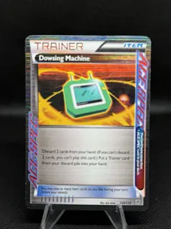 Pokemon Dowsing Machine ACE SPEC Rare Ace Plasma Storm 128/135 Holo English - Image 1