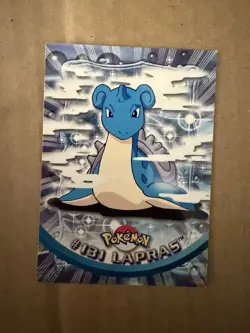 2000 Topps Pokemon Series 3 #131 Lapras TV Animation Edition Blue - Image 1