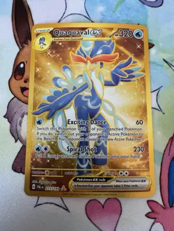 Quaquaval ex 273/193 - Pokemon TCG Paldea Evolved Secret Rare Card LP - Image 1