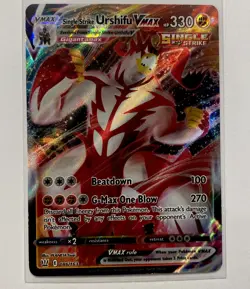 Single Strike Urshifu VMAX 086/163 Swsh05: Battle Styles Holo Rare Pokemon - Image 1