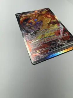2025 Pokemon Team Rocket's Moltres ex UPC Promo Destined Rivals Stamp #229/182 - Image 3