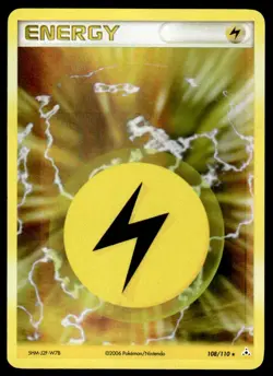 Pokemon TCG Holon Phantoms #108/110 Lightning Energy LP - Image 1