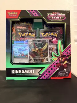 Pokemon TCG Shrouded Fable Kingambit Illustration Collection BRAND NEW Pokemon - Image 1