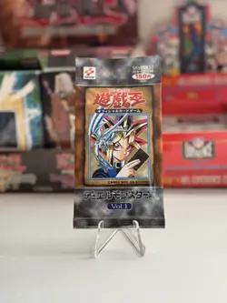 Konami Yu-Gi-Oh! Booster Pack Vol.1 Sealed Unopened Yugioh Japanese 1999 F/S New - Image 1