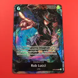 One Piece CCG | (Rob Lucci | OP03-092) | SR Alt Art Rare English Card TCG - Image 1