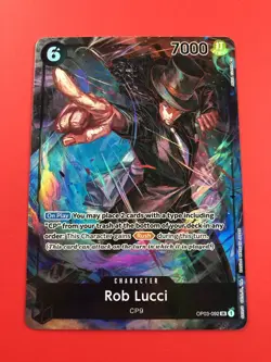 One Piece CCG | (Rob Lucci | OP03-092) | SR Alt Art Rare English Card TCG - Image 3