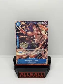 2025 One Piece Portgas D Ace OP07-053 3rd Anniversary Rare - NM - Image 1