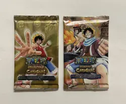 One Piece CCG The Quest Begins & Passage To The Grand Line Sealed Booster Packs - Image 1