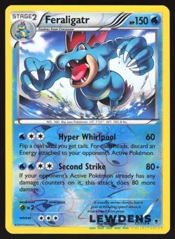 Feraligatr - 17/119 - Holo Rare Reverse Holo - Phantom Forces - Pokemon Card - Image 1