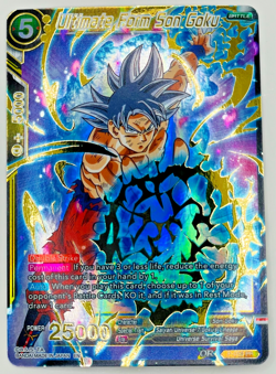 Ultimate Form Son Goku Alt Art GOLD STAMP Foil Dragon Ball Super Card Game | LP - Image 1
