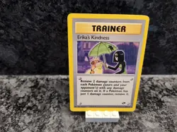Pokemon Gym Challenge 103/132 Trainer Erika's Kindness Trading Card - Image 1
