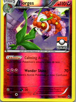 Florges - (Pokemon League) Promo League & Championship Cards 103/162 LP - Image 1