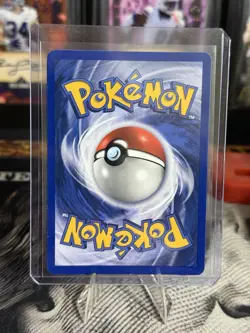 Pokemon TCG Hitmonchan Base Set 2 Holo Unlimited Rare Card 8/130 Swirl! - Image 2
