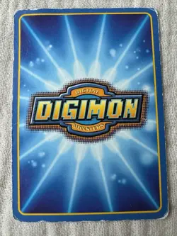 Digimon ST-85 MetalGarurumon Swedish Promo Card TCG Rare HP - Image 5