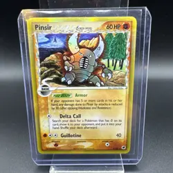 Pinsir Holo 9/101 EX Dragon Frontiers Pokemon Card (Delta Species) - Image 1