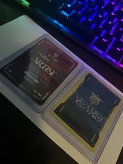 VCard Gamersupps Divine Chaos Limited Edition PL10 Silvervale + Art Card Pair - Image 5