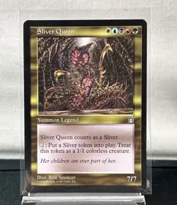 Magic The Gathering: Sliver Queen | Stronghold 1998 MTG Reserve 7/7 – EDH Cmdr. - Image 1
