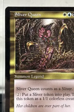 Magic The Gathering: Sliver Queen | Stronghold 1998 MTG Reserve 7/7 – EDH Cmdr. - Image 3