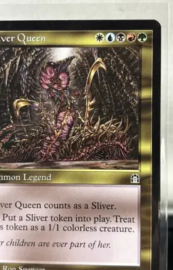 Magic The Gathering: Sliver Queen | Stronghold 1998 MTG Reserve 7/7 – EDH Cmdr. - Image 4