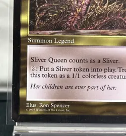 Magic The Gathering: Sliver Queen | Stronghold 1998 MTG Reserve 7/7 – EDH Cmdr. - Image 5