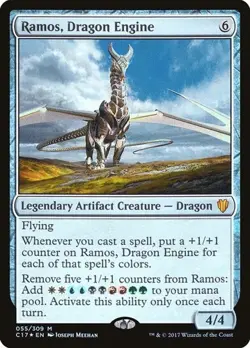 Ramos, Dragon Engine - Foil Commander 2017 LP MTG - Image 1