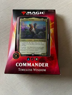Magic the Gathering Timeless Wisdom Commander Deck - Image 1