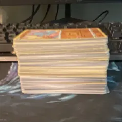 Pokemon TCG Mixed Card Lot bulk abt 150 cards - English & Japanese Standard Size - Image 1