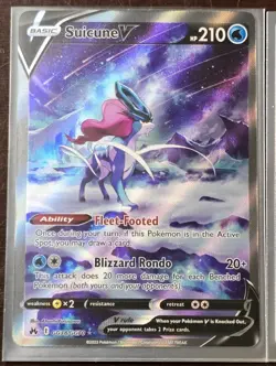 Pokemon Cards Lot (2 Alternate Arts - Suicune V + Pidgeot ex 151 - M/NM - TCG) - Image 2