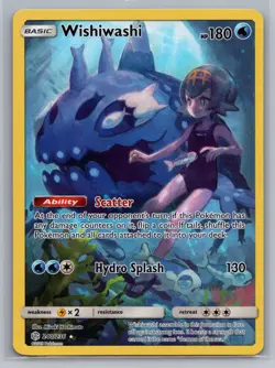 Pokemon Wishiwashi (Secret) SM - Cosmic Eclipse 240/236 Near Mint NM - Image 1