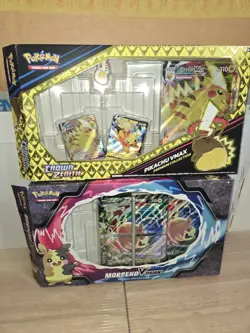 (2) Pokemon card collection Boxes (No Packs Included) V-Union, Pikachu Vmax - Image 2