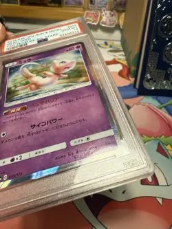 2019 MEW HOLO 055/173 TAG TEAM ALL STARS JAPANESE POKEMON CARD PSA 10 GEM MINT - Image 4