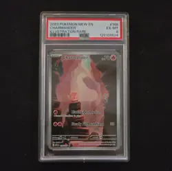 PSA 6 Charmander Full Art (168/165) - Pokemon 151 - Pokemon TCG - Image 1