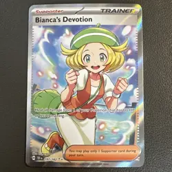 Bianca's Devotion 197/162 Pokemon TCG Temporal Forces Full Art Trainer - NM - Image 1