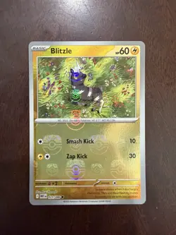 2025 Pokemon Blitzle 031/086 (Master Ball) Holo- White Flare (A) - Image 1