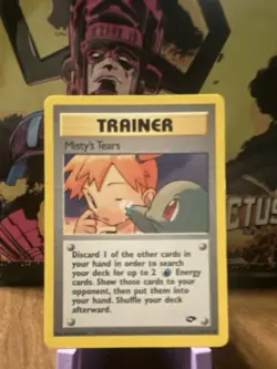 Pokemon Gym Challenge Misty's Tears 118/132 Unlimited Trainer Uncommon English - Image 1