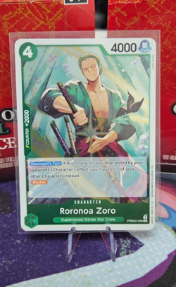 Roronoa Zoro PRB02-006 One Piece PRB-02 Premium Booster vol.2 pack fresh ✅ - Image 1