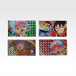 R550 Luffy & Chopper Holo Japanese One Piece Ichiban Kuji Stickers SEALED F26 - Image 1